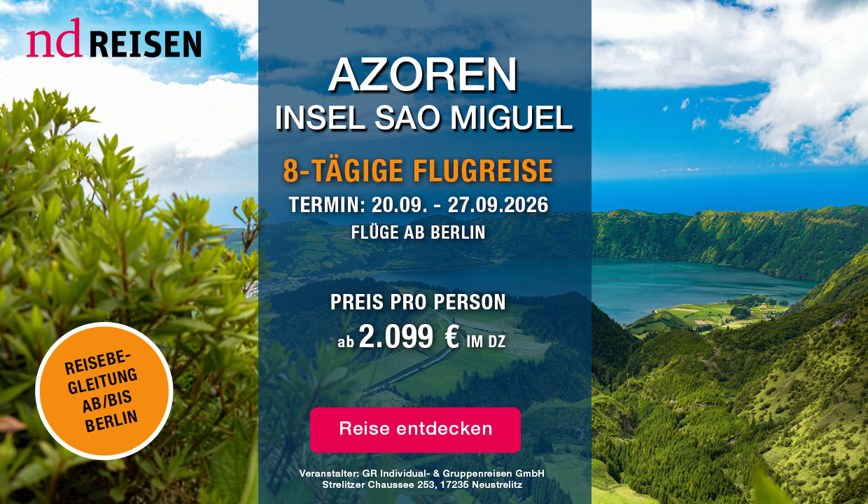 nd Reisen: Azoren