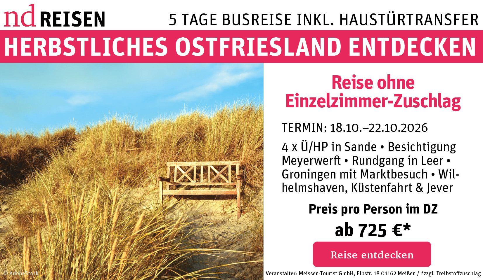 nd Reisen: Ostfriesland