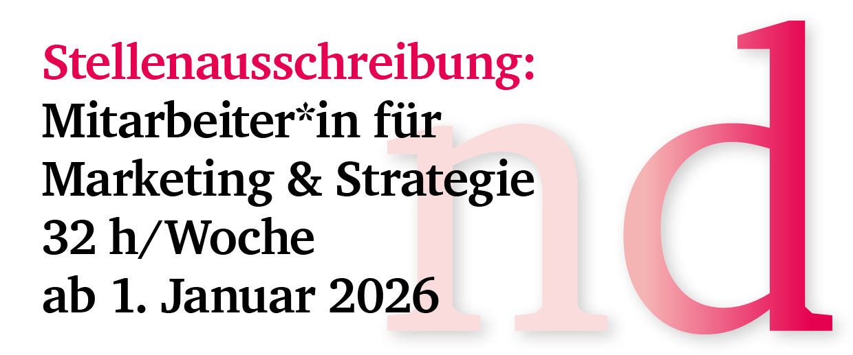 Stellenausschreibung