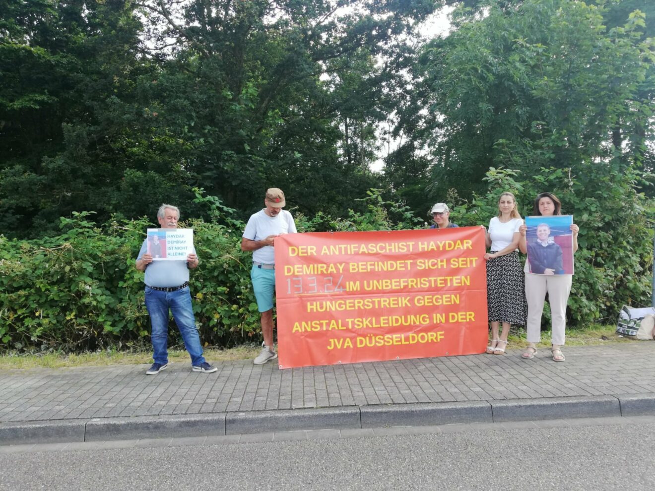 Der politische Gefangene Haydar Demiray setzt Hungerstreik fort