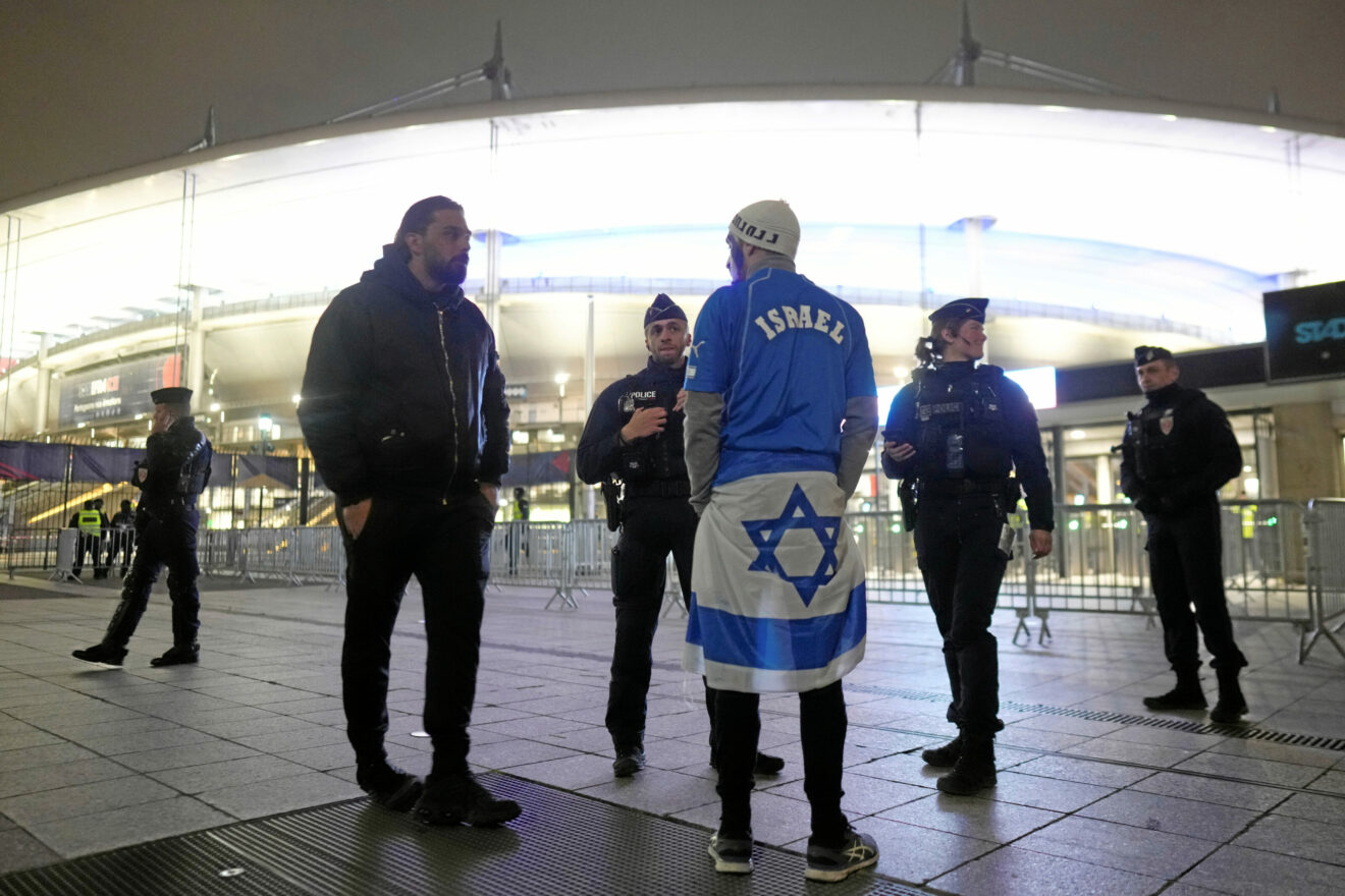 Israels Nationalteam in Paris: Es blieb halbwegs ruhig