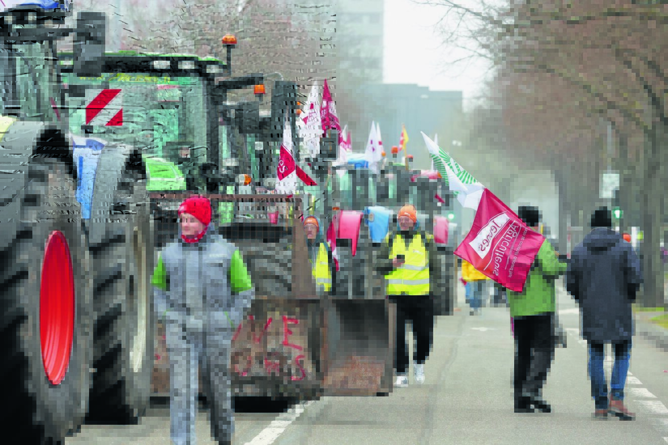 Mit Traktoren gegen Mercosur