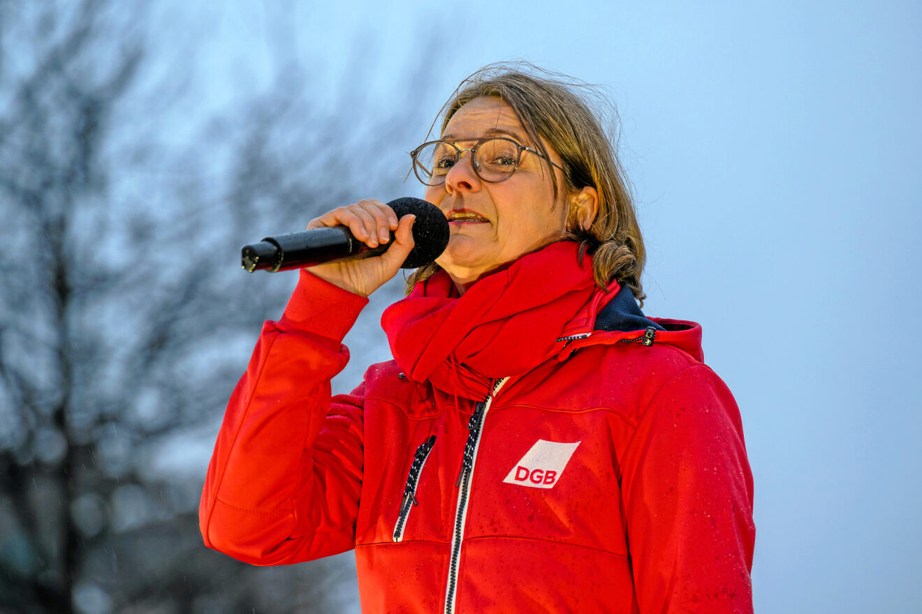 DGB-Bezirks-Chefin Karger: »Rüstung ist keine Zukunftsindustrie«