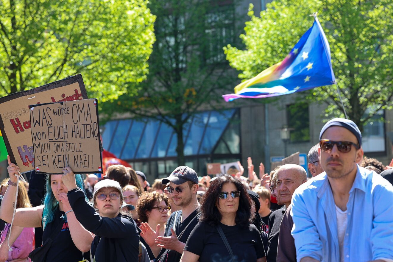 Demonstrationen zum 1. Mai - Essen