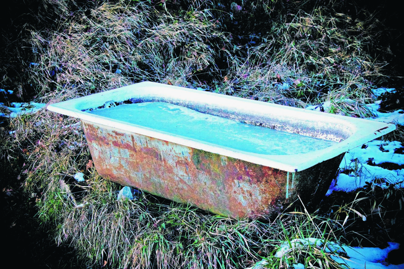 Das Meer als Badewanne