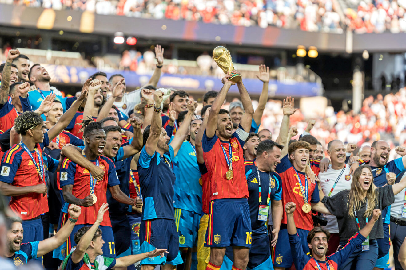 Für Weltmeister Spanien leuchtet sogar New York