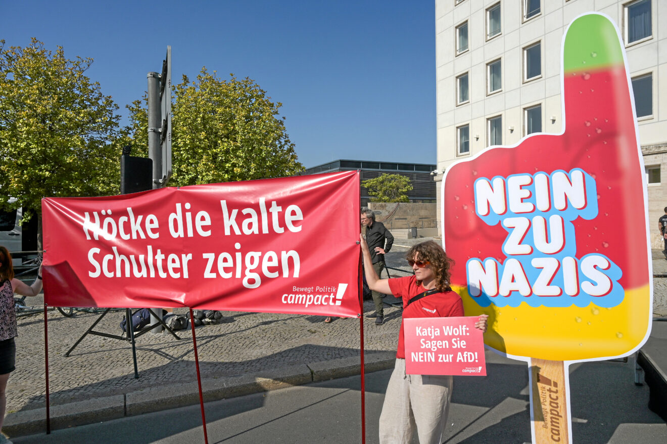Campact sammelt drei Millionen Euro gegen die AfD