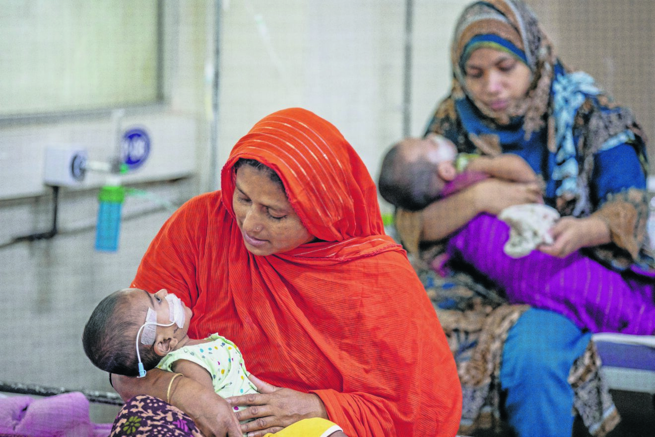 Masernausbruch in Bangladesch verschärft Armut