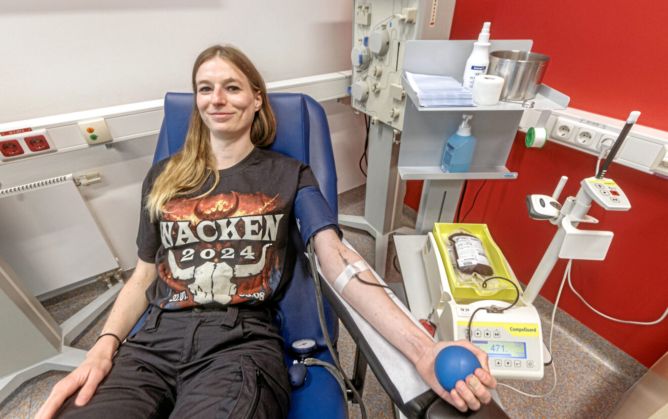Blutspenden von Älteren willkommen