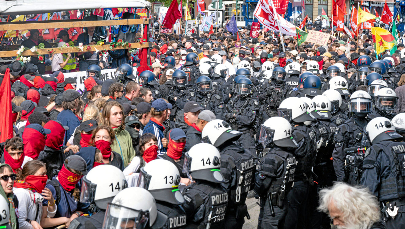 Dutzende Verletzte bei »Rheinmetall entwaffnen«-Demo