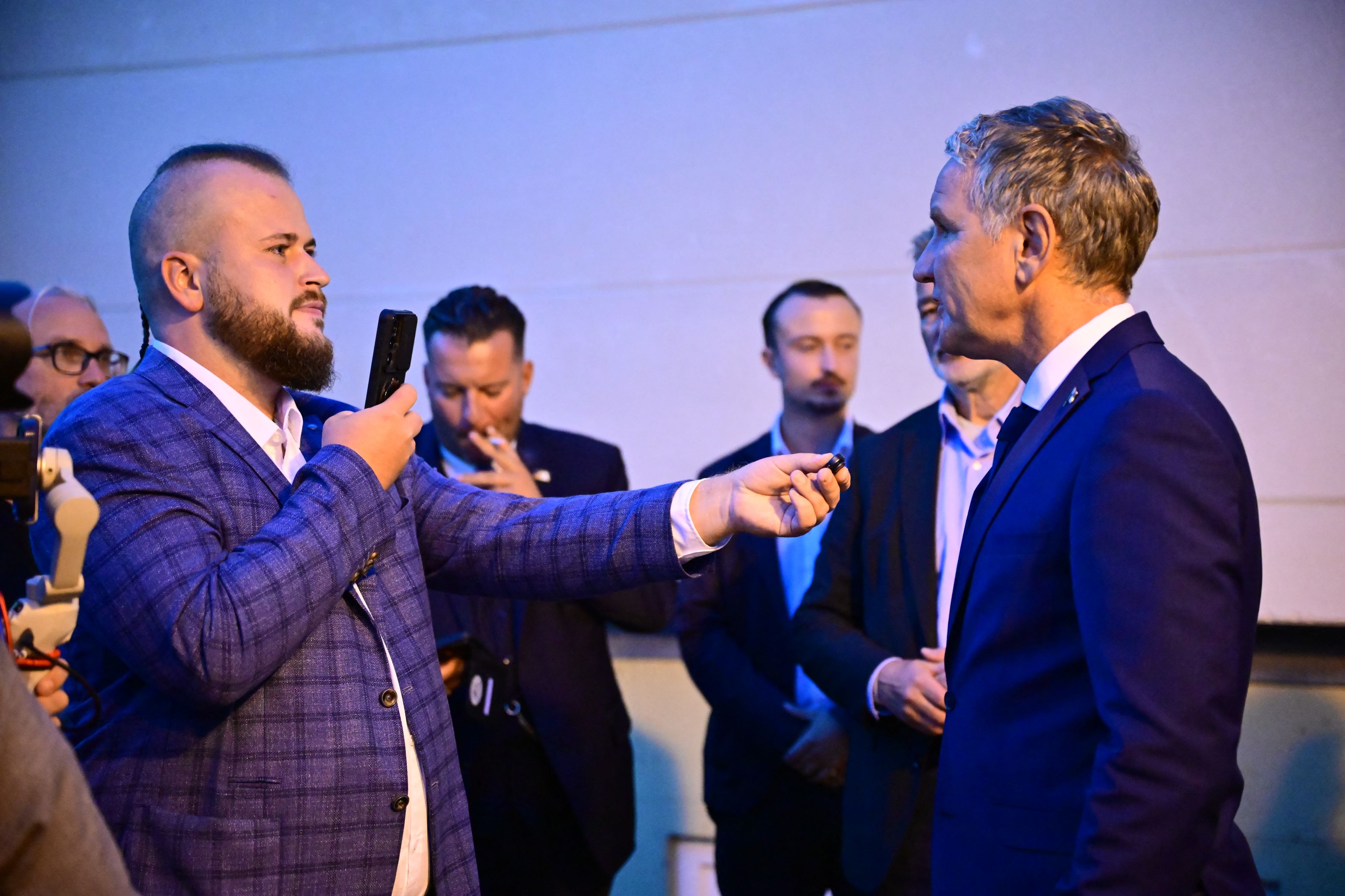 Landtagswahl in Sachsen-Anhalt - Wahlparty AfD